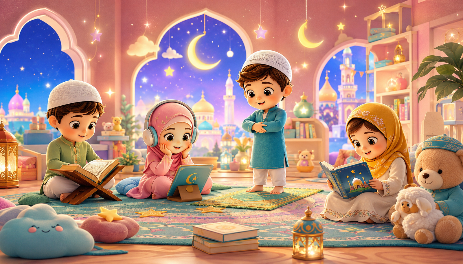 Anak Muslim Belajar